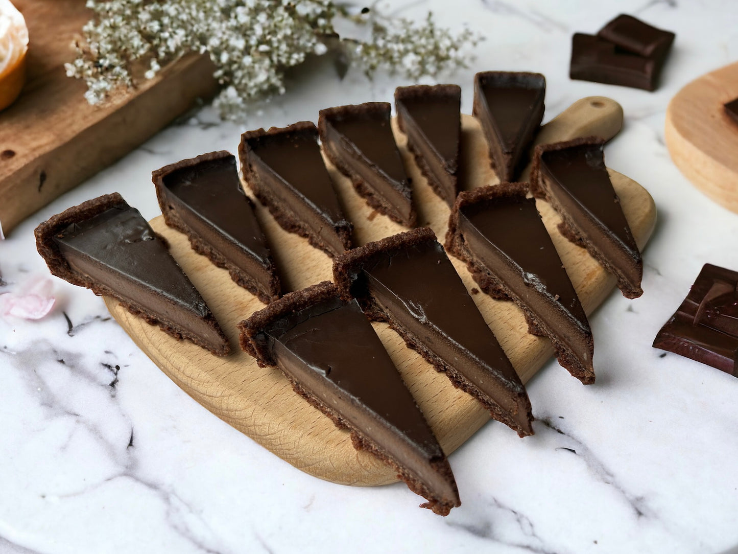 【11月限定】【期間限定】特濃法式朱古力撻(10件)