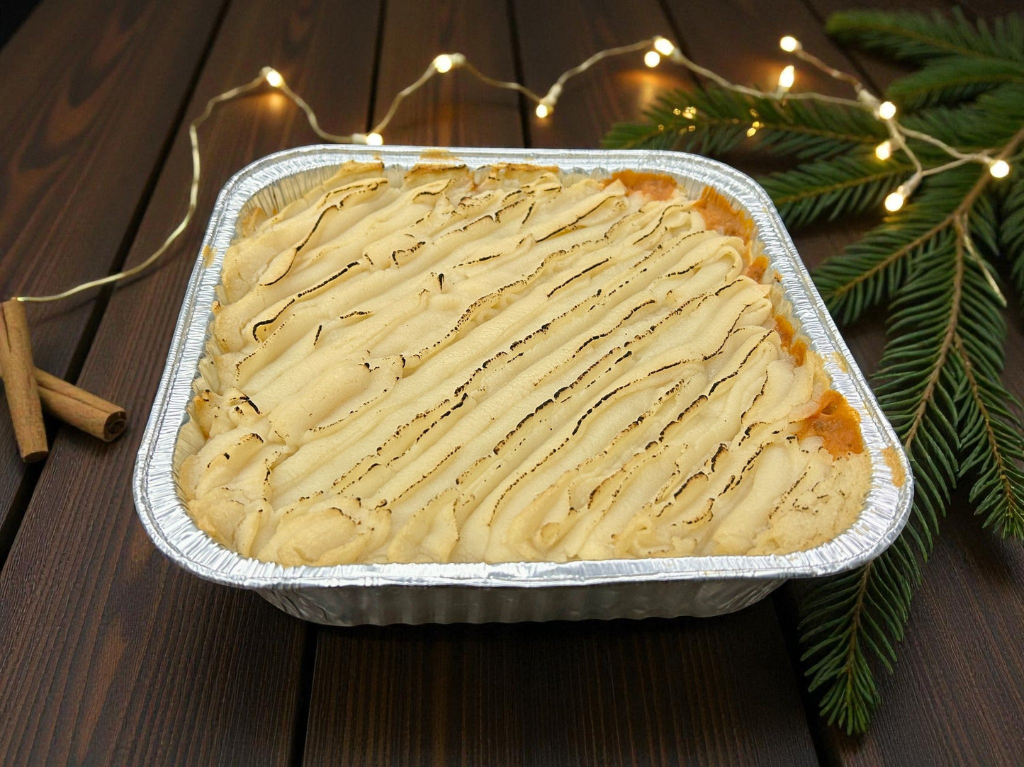 🎄聖誕限定聖誕薯蓉金批(免治牛肉餡),約2磅酥脆金黃薯蓉批配香濃免治牛肉餡,juicy 熱騰騰滿足小食,適合冬季分享。