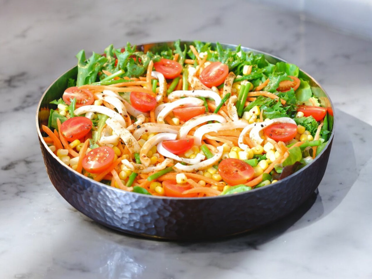 【11月限定】【期間限定】火灸魷魚粟米沙律(另上麻辣花椒油醋汁)(約2磅)