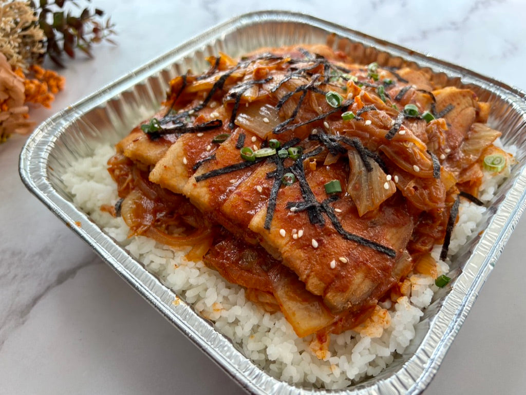 【11月限定】惹味泡菜豬腩肉飯 (約2磅)
