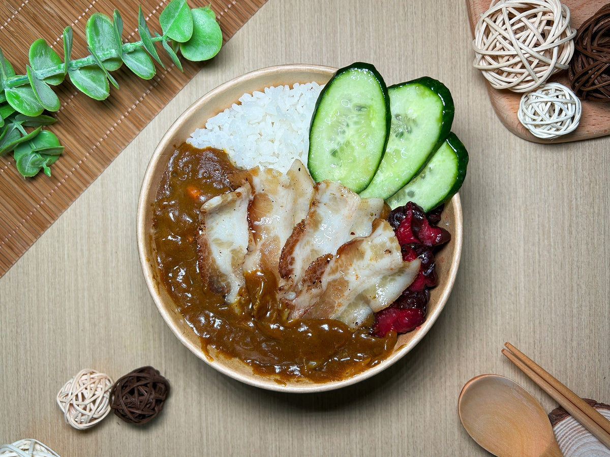 日式咖喱慢煮豚肉珍珠飯 | 便當飯盒到會（每款最少4盒起）