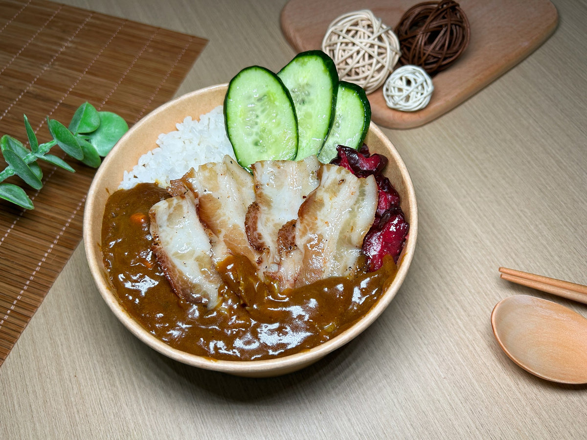 日式咖喱慢煮豚肉珍珠飯 | 便當飯盒到會（每款最少4盒起）