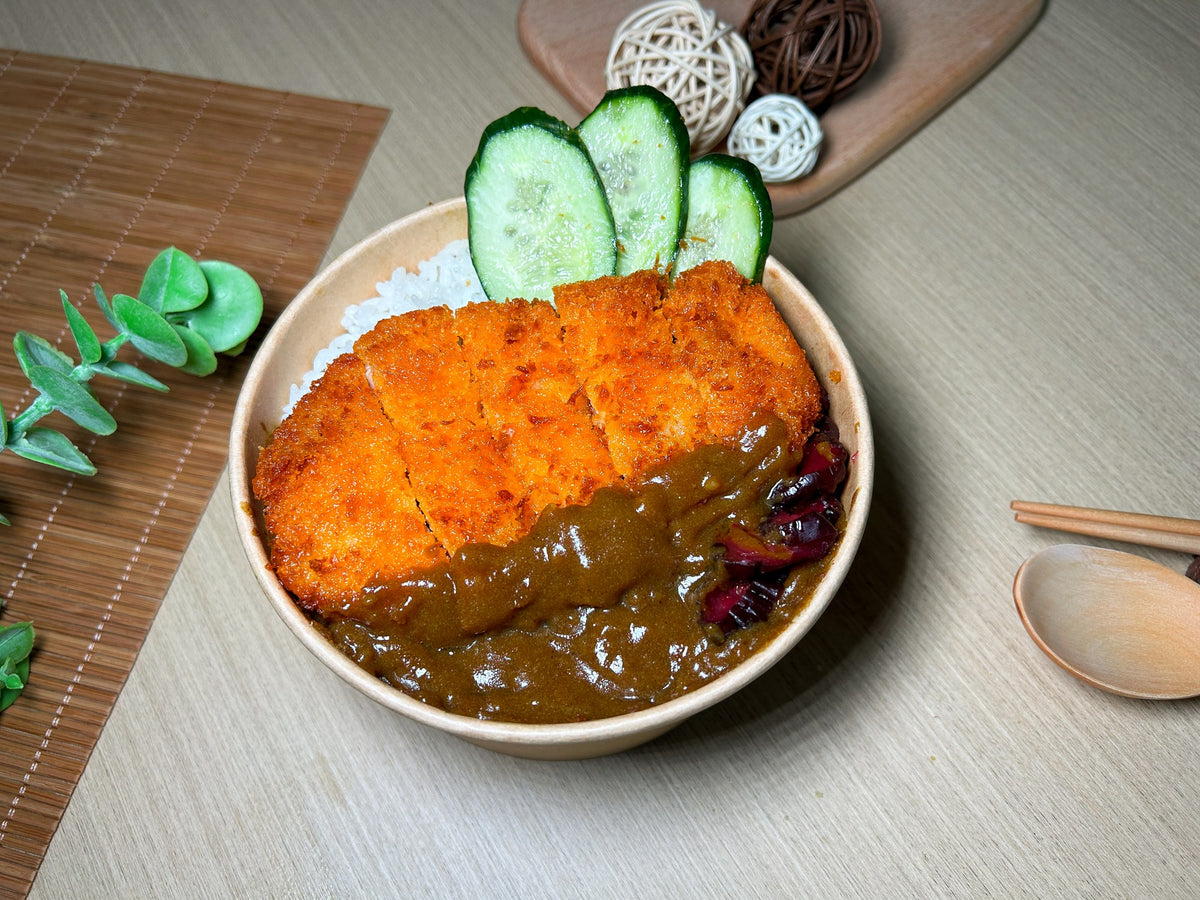 日式咖喱珍寶厚切吉列豬扒珍珠飯 | 便當飯盒到會（每款最少4盒起）