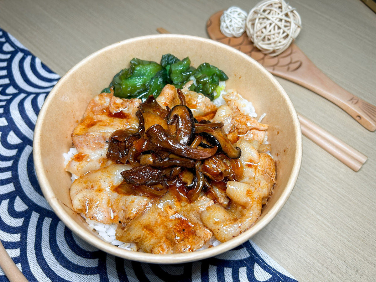 傳統日式豚肉生薑燒丼 | 便當飯盒到會（每款最少4盒起）