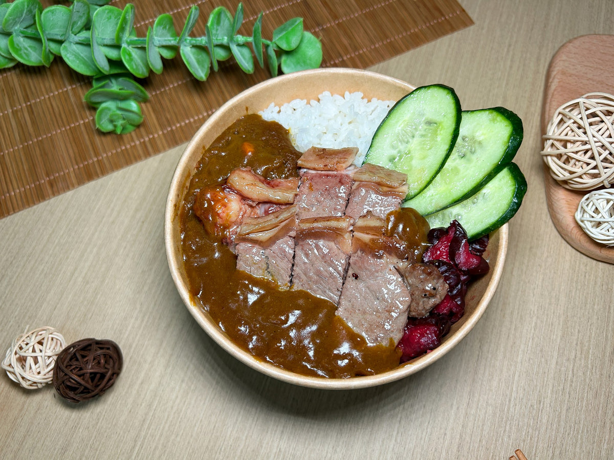 日式咖喱上等西冷牛扒珍珠飯 | 便當飯盒到會（每款最少4盒起）
