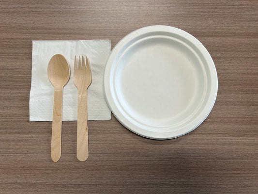 加購：餐具 (包括紙碟、匙羹、叉及紙巾)