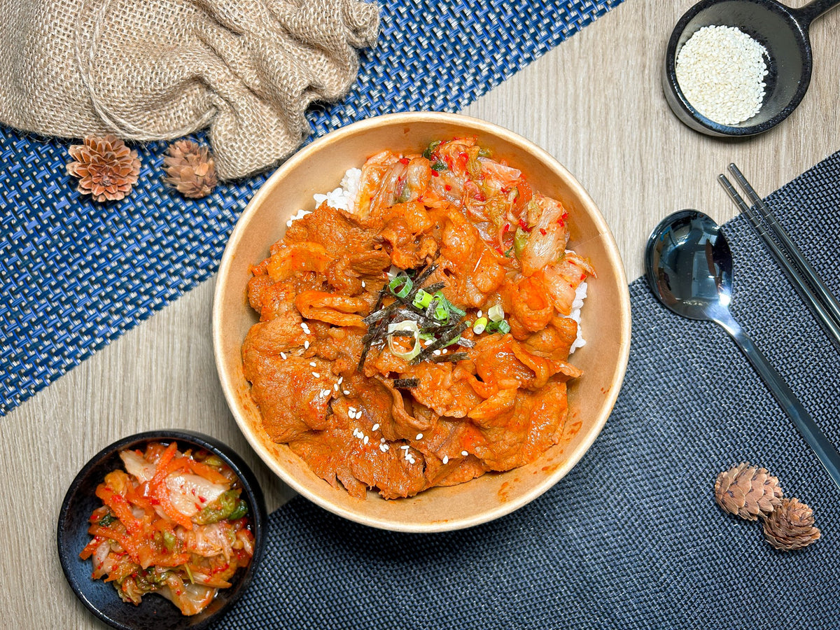 韓式惹味泡菜安格斯牛肉丼 | 便當飯盒到會（每款最少4盒起）