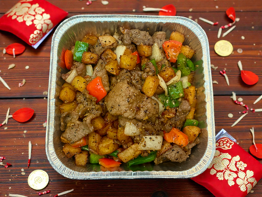 【新春限定】旺財黑椒薯仔牛柳粒（約2磅）