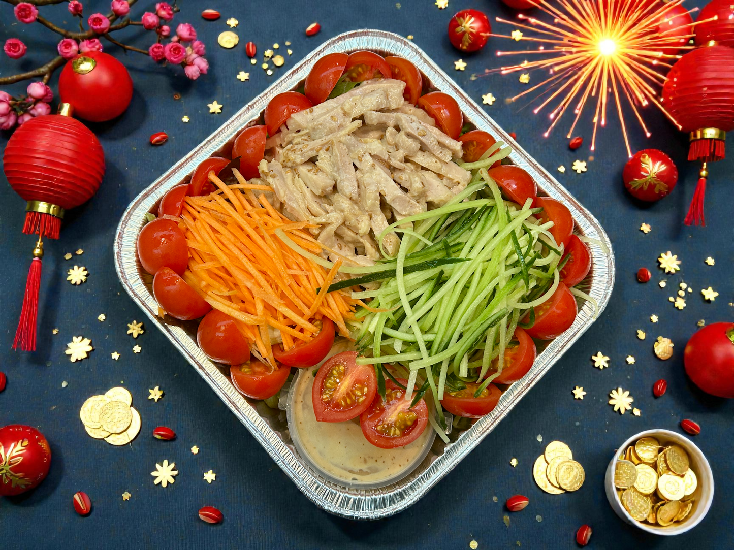 【新春限定】手撕雞胡麻醬撈起（約1.5磅）