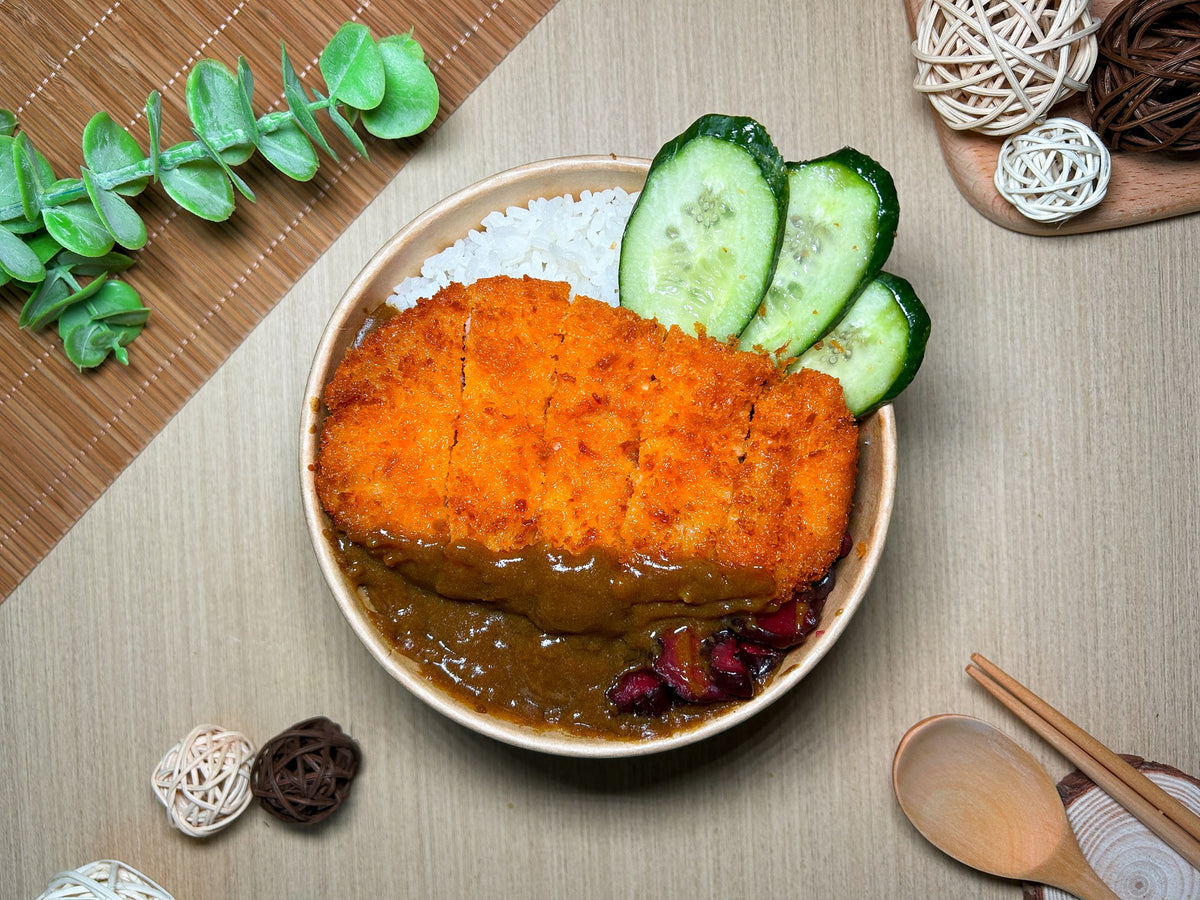 日式咖喱珍寶厚切吉列豬扒珍珠飯 | 便當飯盒到會（每款最少4盒起）
